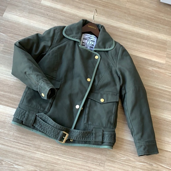 Zadig & Voltaire olive green size XS jacket
